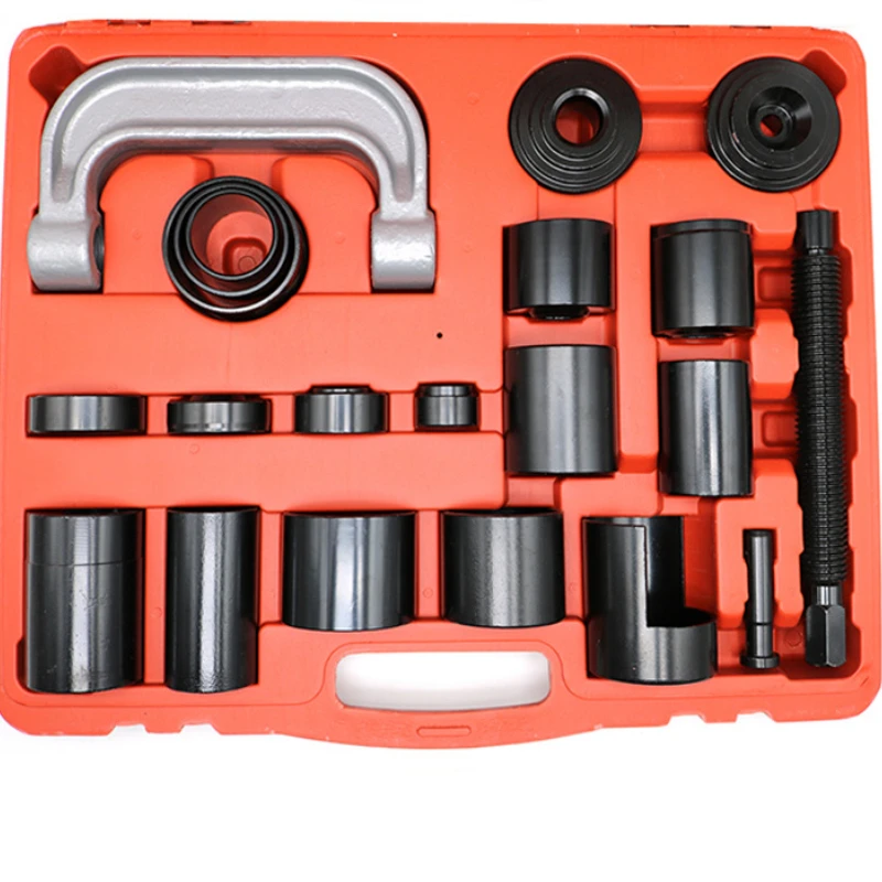 21 PCS/Set Ball Joint Press Kit Steel Auto Repair Remover Install Adapter Tools Disassembly C-type Ball Joint Puller