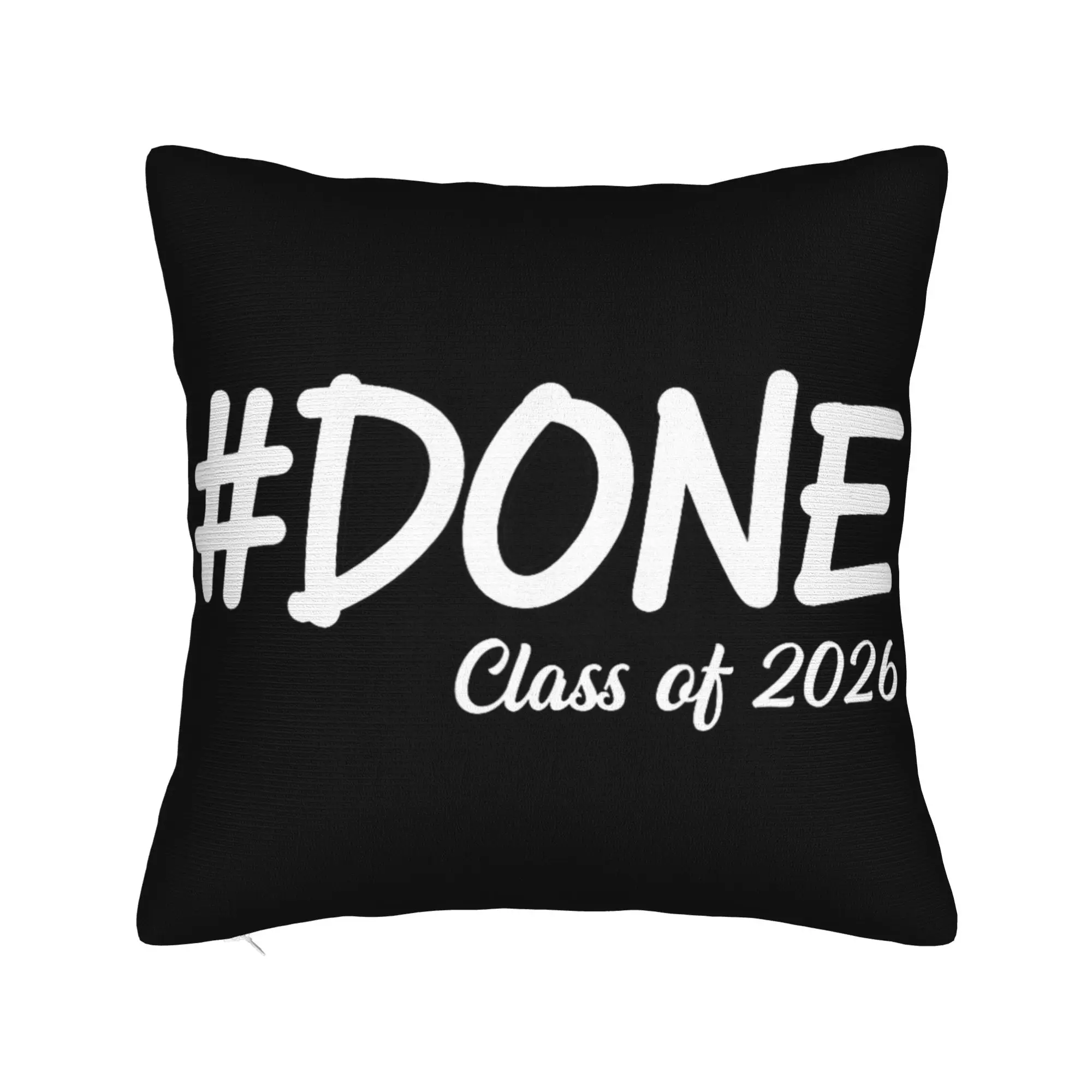 Class of 2026 Senior Graduation Pillowcases Merchandise Soft Cushion Cover Gift  Pillow Case Cover Seat Multiple Sizes