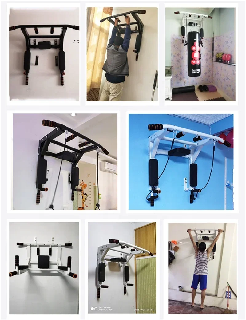 Pull Up Bar Wall Mounted, Horizontal Bars for Upper Body Strength Training and Muscle Building