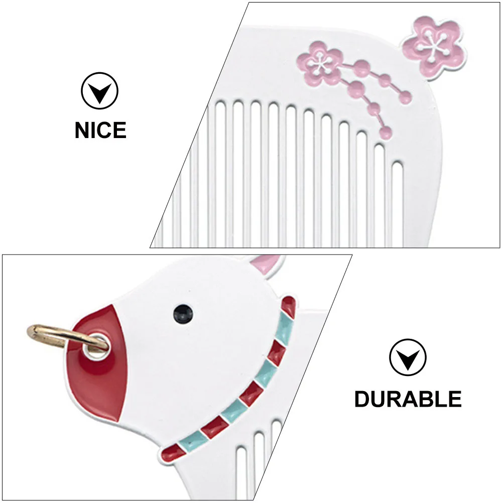 

1 шт., милая креативная маленькая расческа для ежедневного ухода за волосами, салон для укладки, новогодний подарок, расческа для укладки волос, принадлежности для парикмахерских