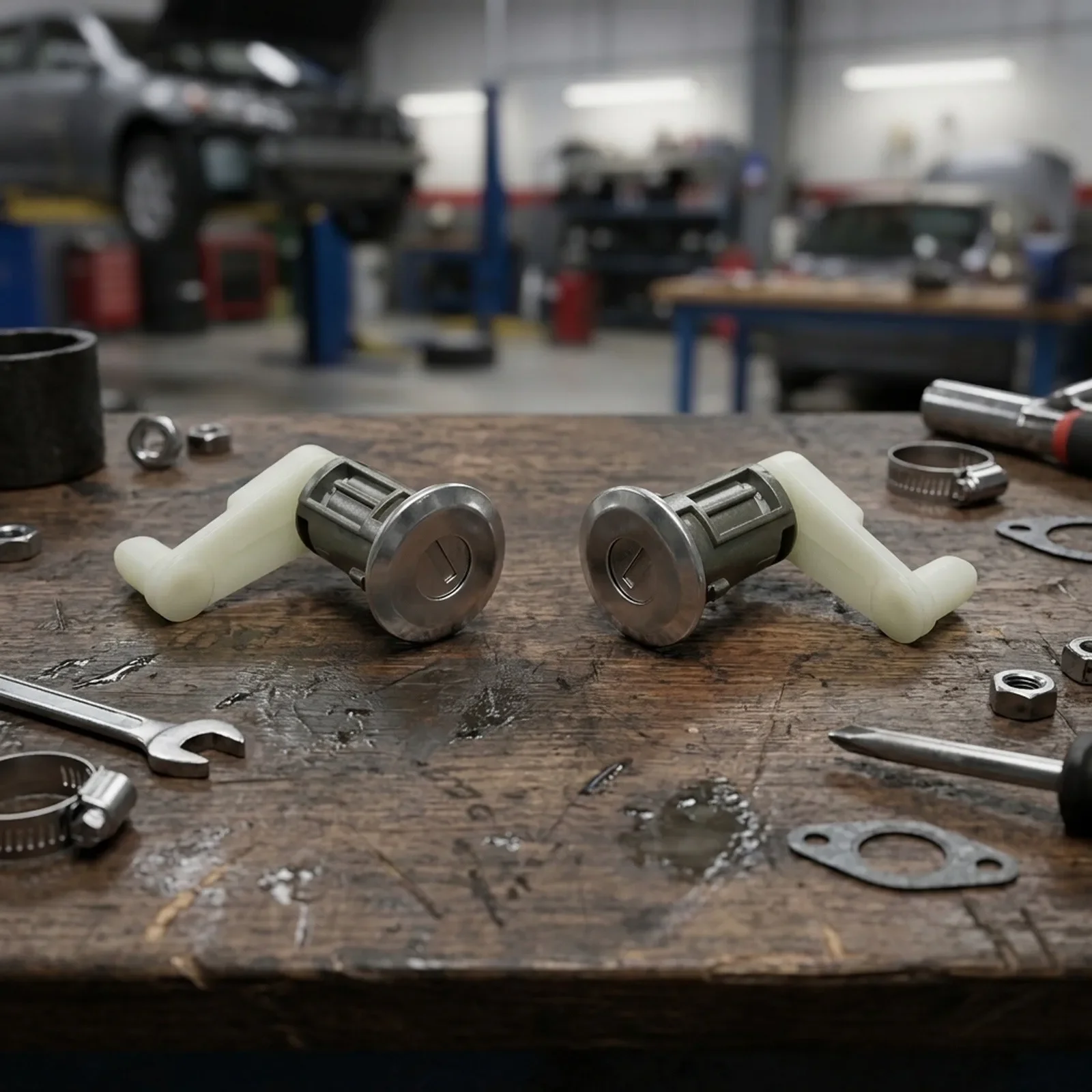 Front and Rear Door Lock Cylinder with Keys for Renault For Megane 1996-2003 1998-2005 MASTER 1998-2008 7701468981