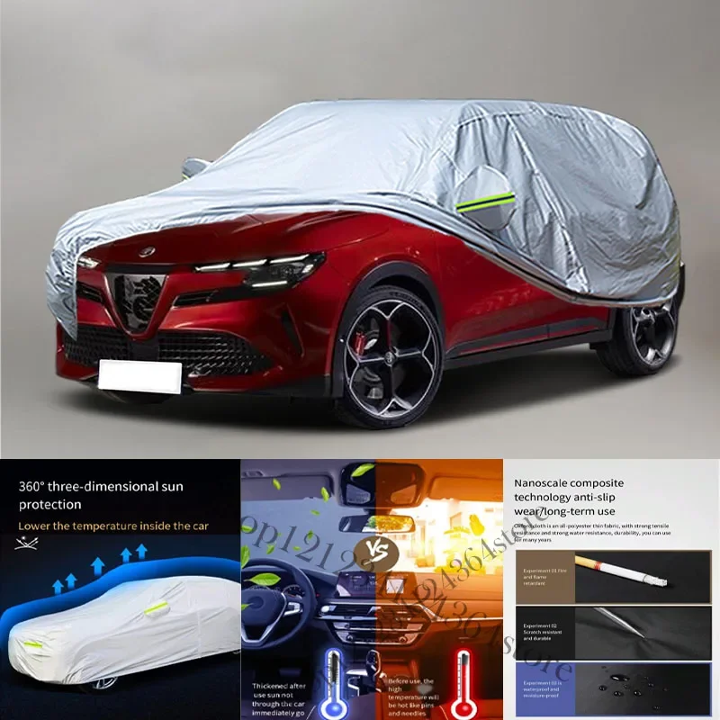 

For Alfa romeo Junior 210T Car cover Exterior Car Cover Outdoor Protection Full Car Covers Waterproof Sunshade Snow Cover