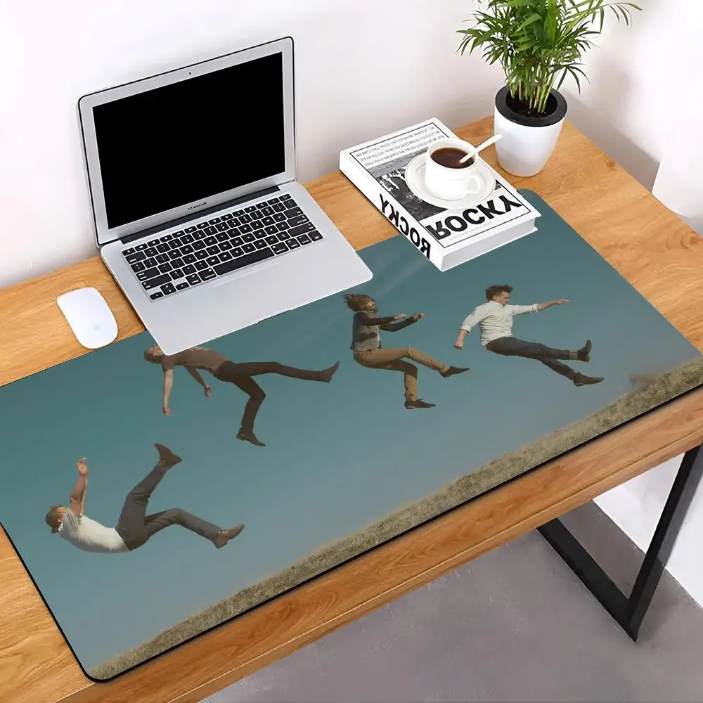 Imagine Dragons MINISO Mouse Pad E-sports players Desk Mat With Pad Gaming Accessories Prime Gaming Keyboard Pad XXL 90x40cm