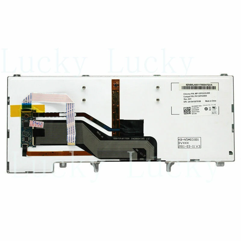 f For Dell E6420 E6430 E6440 E6220 E6230 Backlight Keyboard 0CN5HF/0XMRJV/0J3NGF