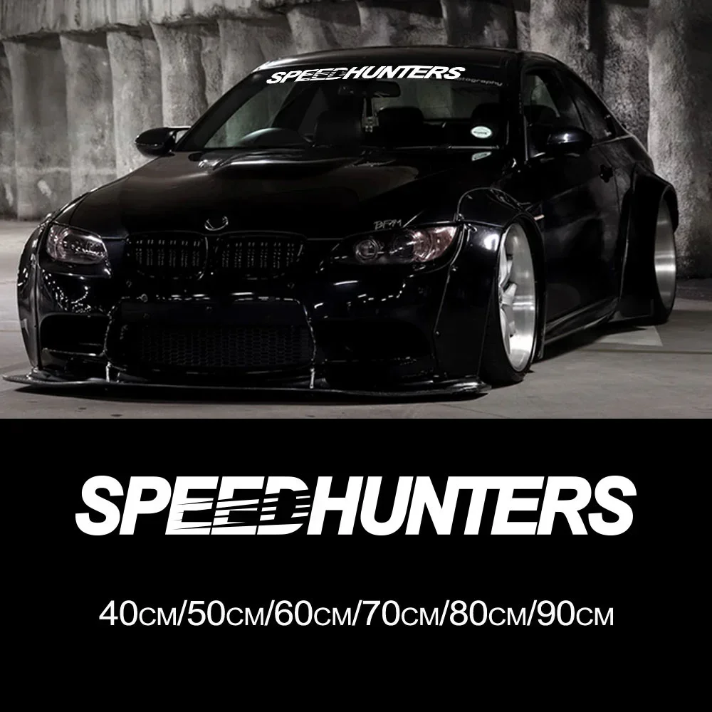 Car Sticker Various Size Speed Hunter Vinyl Sticker Racing Body Card Rear Window Decal Waterproof Sunscreen PVC 15CM