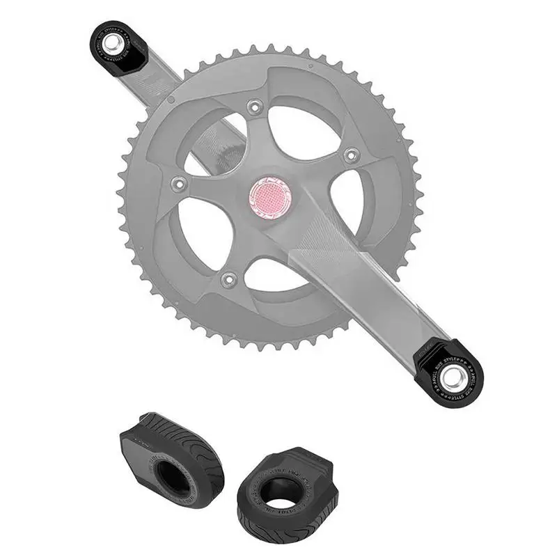2Pcs Bike Crank Arm Protector TPU Anti  Cover For Mountain Road Bike Chainring Universal Decorative Maintenance Gear image 3