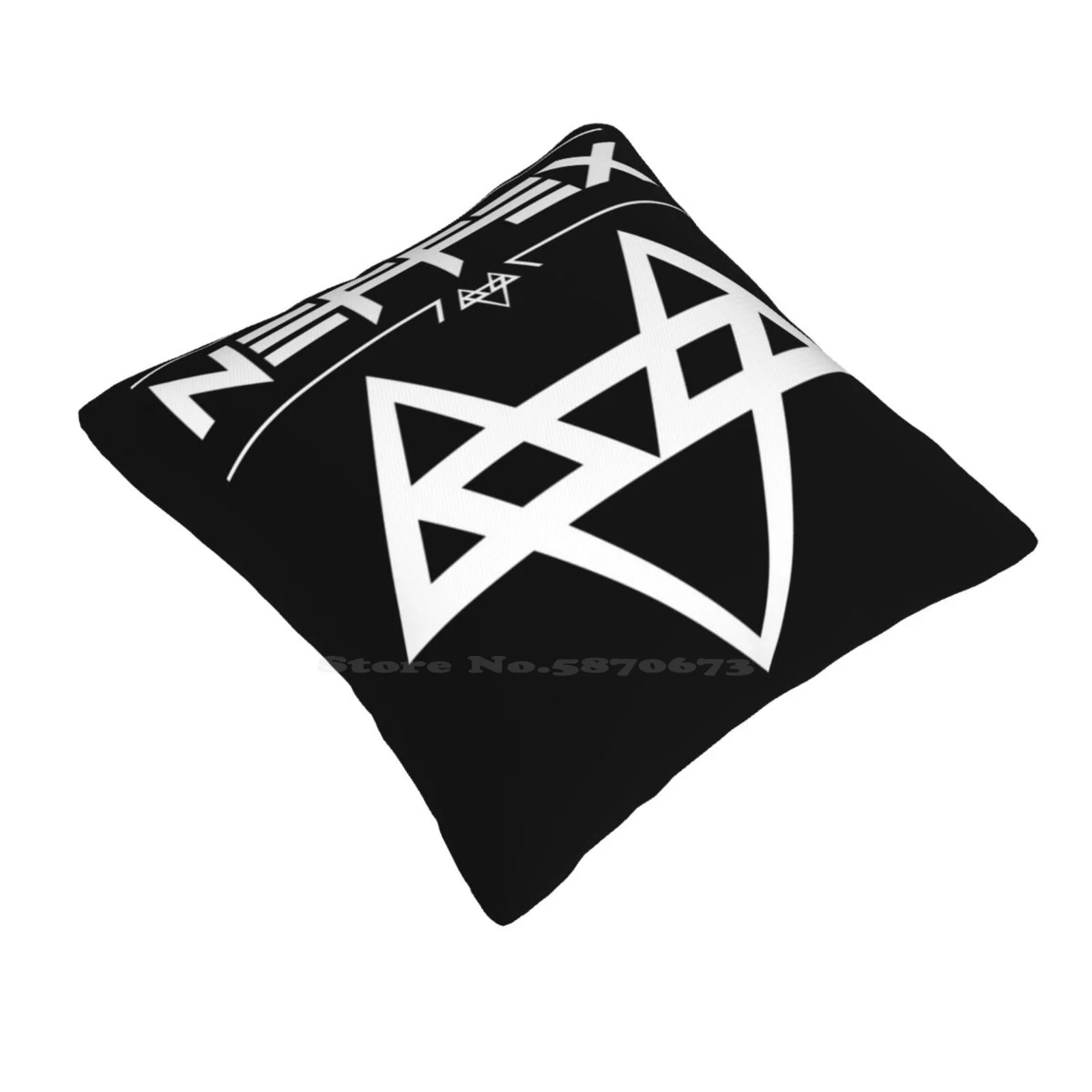 Neffex 2 Logo White Fashion Sofa Throw Pillow Cover Pillowcase Band Neffex Music Neffex Nation Neffex Army Artist