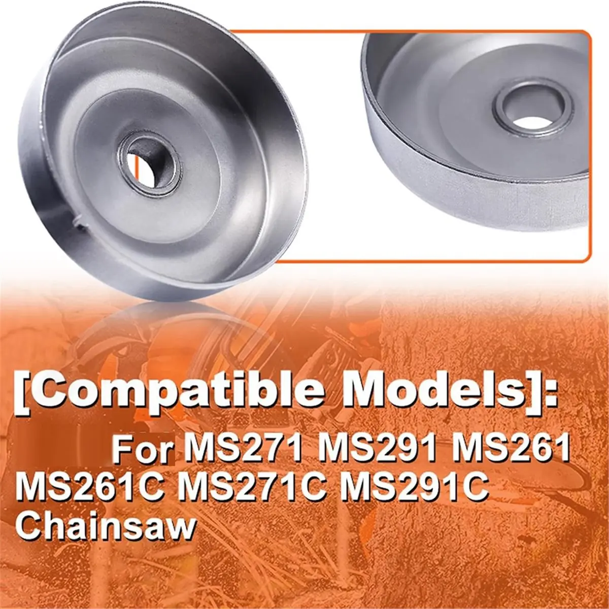 Spur Sprocket Cover Clutch Drum Kit for MS261 MS271 MS291 Chainsaws Replace 1121 160 2051 1141 640 2001