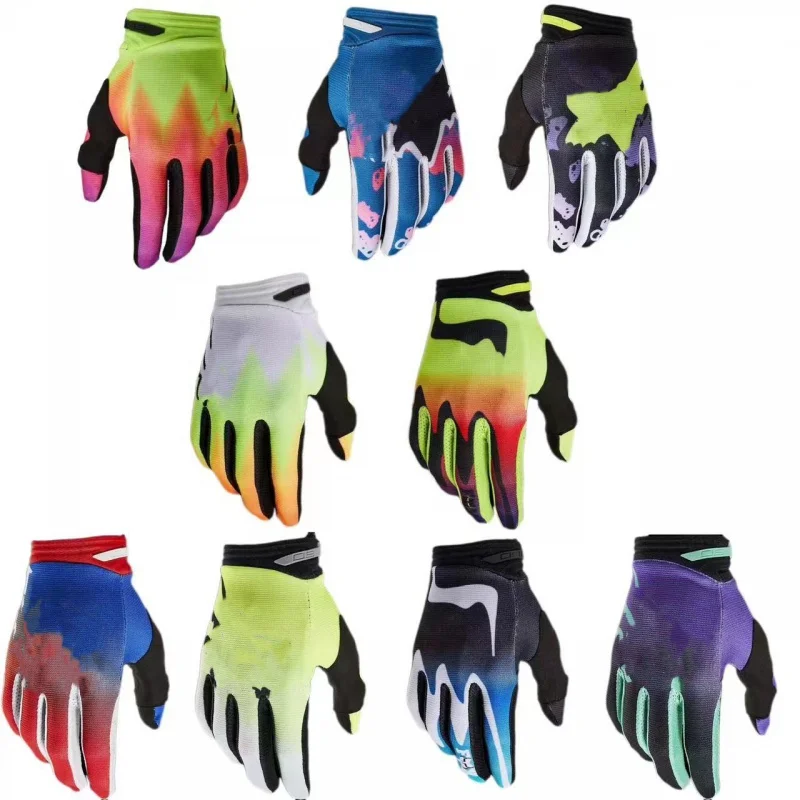 Cycling Scrambling Gloves, Motorcycle, Mountain Bike, Outdoor Sports, 24 Spot, 9 Colors, New