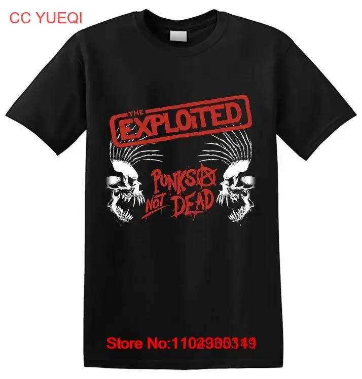 

THE EXPLOITED - 'Punks Not Dead / Skulls' T-Shirt