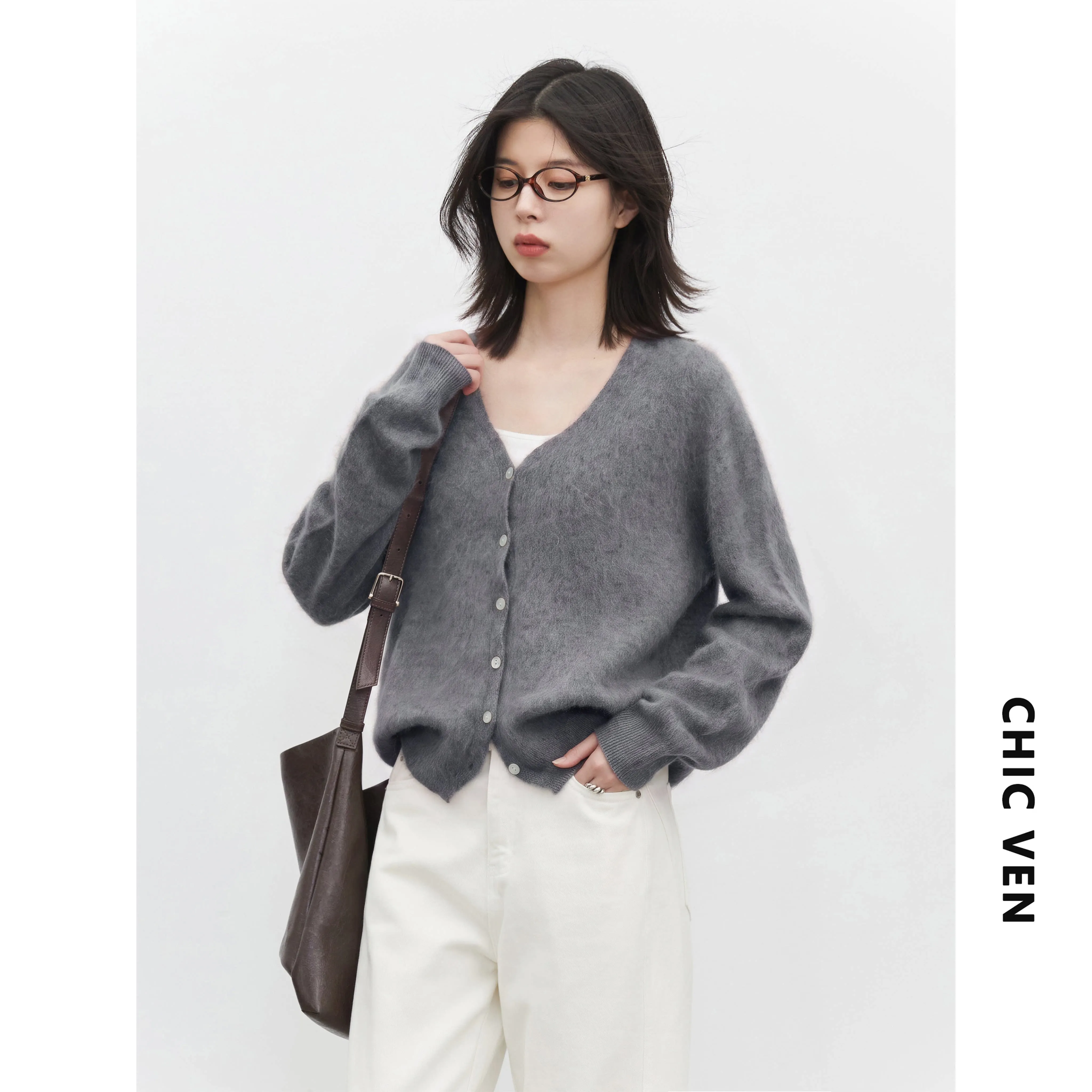 Thumbnail 3 - #19 New Long Knit Cardigans Arrivals