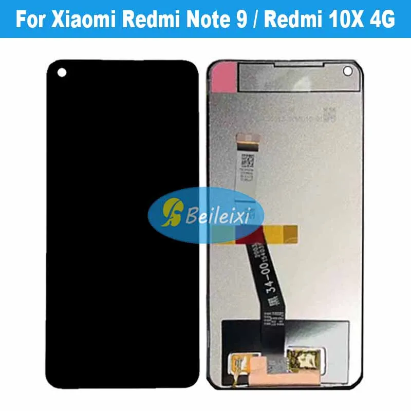 

For Xiaomi Redmi Note 9 M2003J15SC LCD Display Touch Screen Digitizer Assembly For Redmi 10X 4G M2003J15SG M2003J15SS