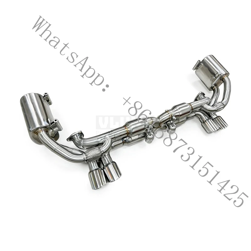 

Suitable 3.4/4 (991.1) 2011-2015 stainless steel high-performance catalytic exhaust system with