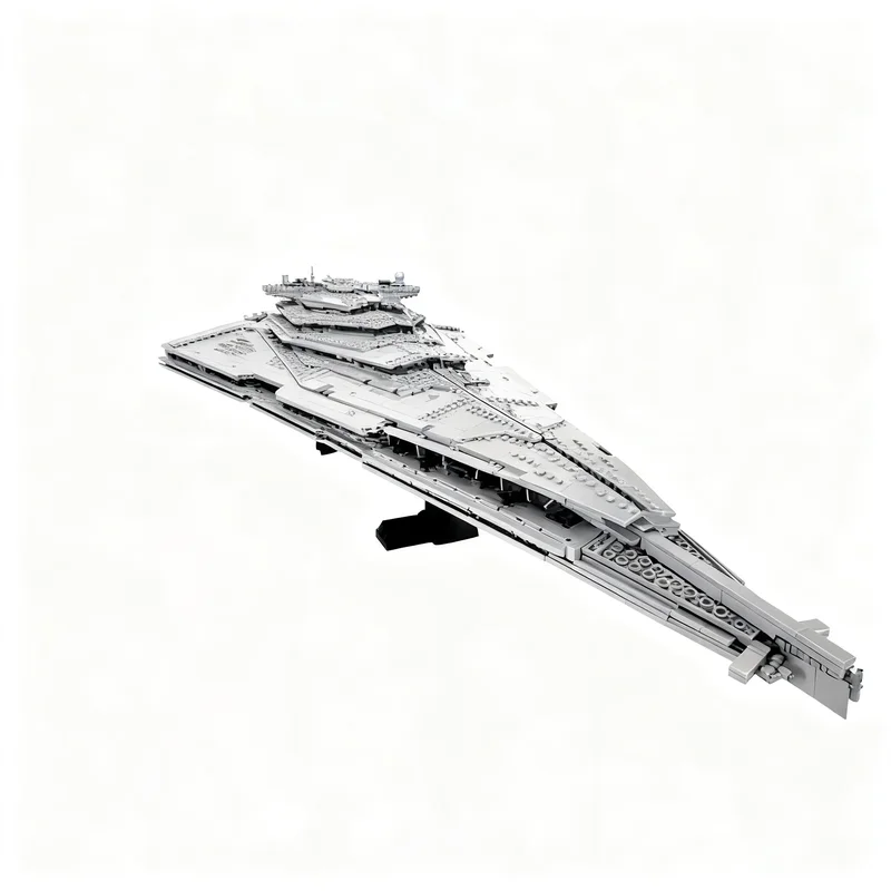 7855PCS MOC Space Battle Movie Resurgent Class Star Destroyer Model Custom Puzzle DIY Creative Ideas Toy Birthday Gift Gifts
