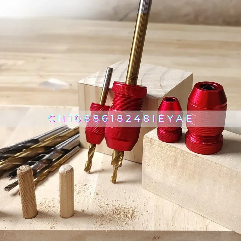 

Adjustable Bit Limiter Step Twist Drill Positioner Aluminum Alloy Limit Ring Woodworking Punching Auxiliary Tool