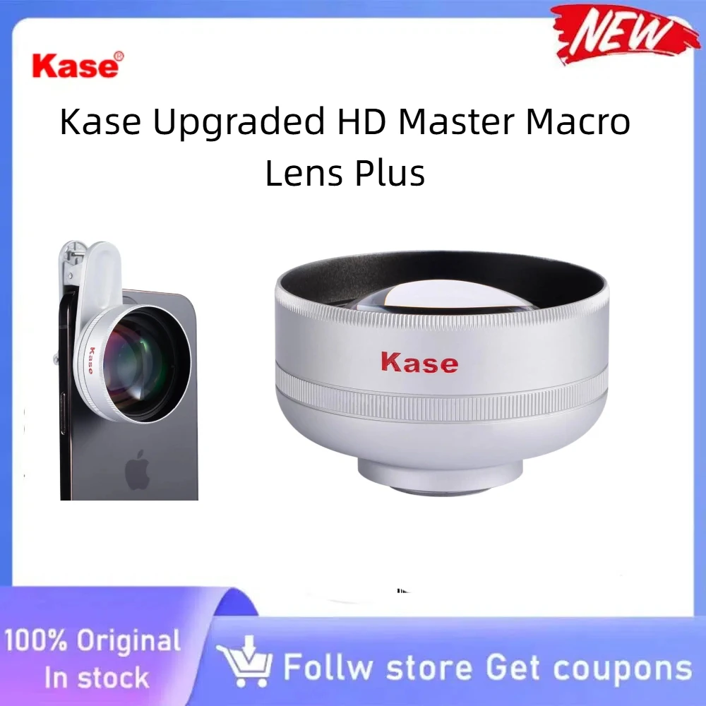 Portable Kase Master Macro Lens Plus Universal Clip On Macro Lens Professional Close Up Lens For Jewelry Cosmetic Shot
