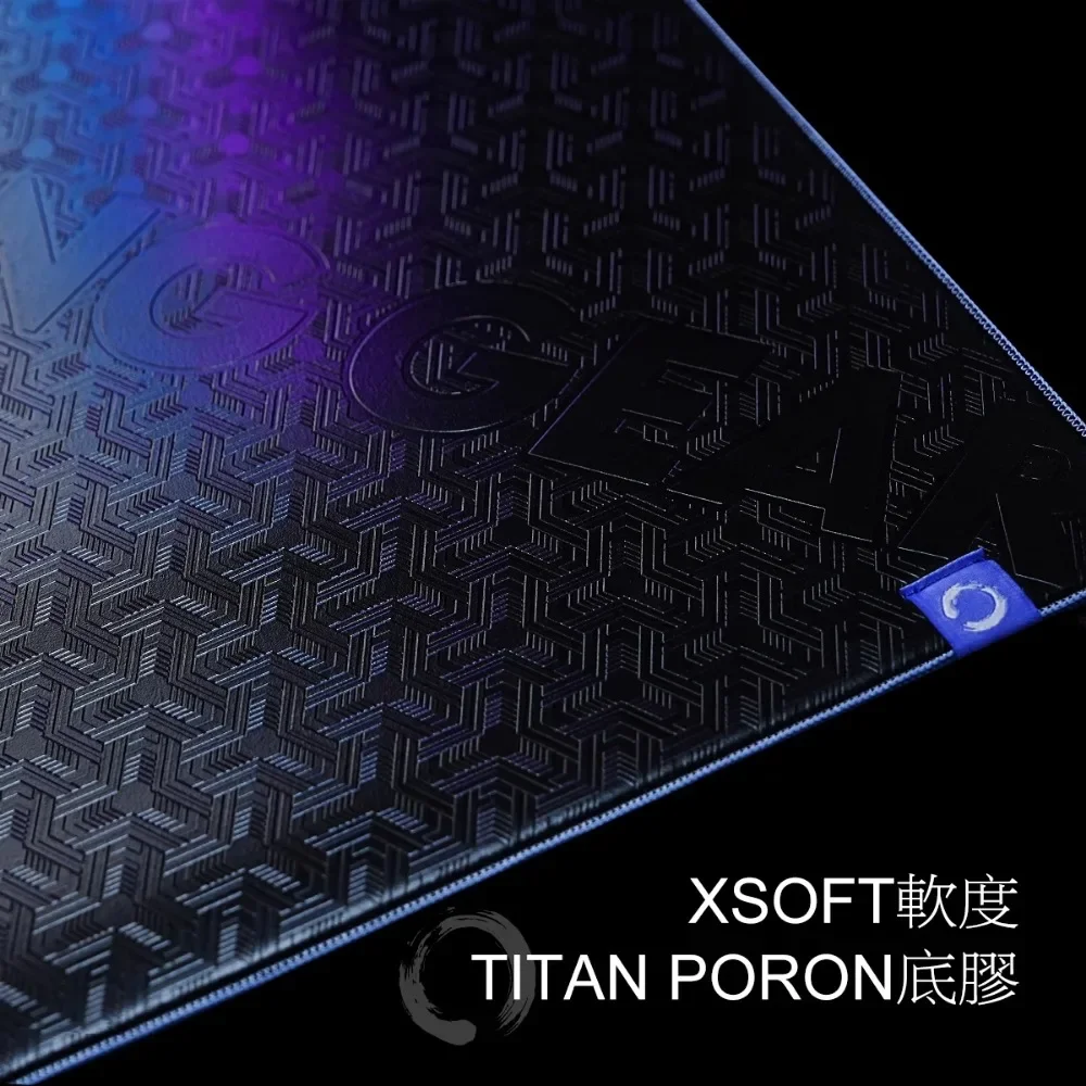 Imagem -06 - Titan Nation Wuji Mouse Pad Xsoft mm de Espessura Poron Classe Zero Pano Omnipotent para Esports Profissional Fps Gaming 49x42x5