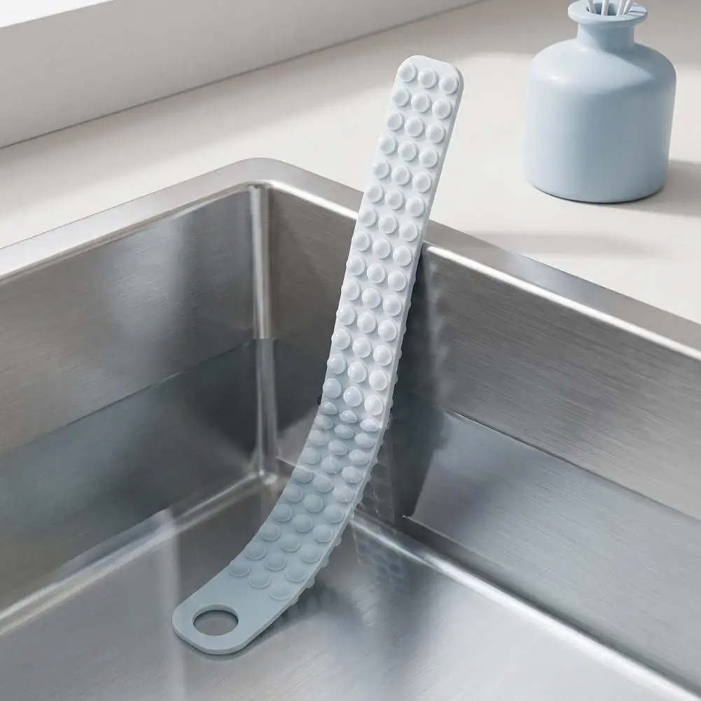 Silicone Sink Thawing Belt With Suction Cup Fast Defrosting Fixator For Frozen Meat Steak Fish Hanging Kitchen Specialty Gadgets