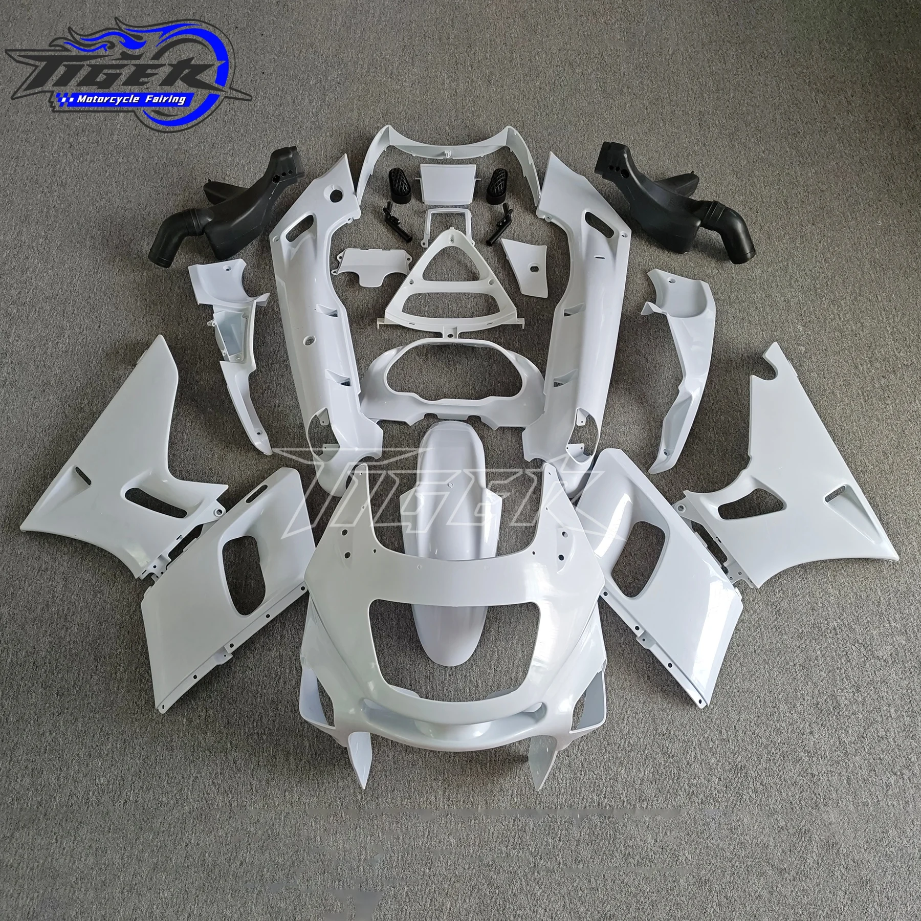 For Kawasaki ZZR400 ZZ R400 ZZR 400 1993-1994-1995-2005-2006-2007 Bodywork Fairing Components Plastic parts Pack left and right
