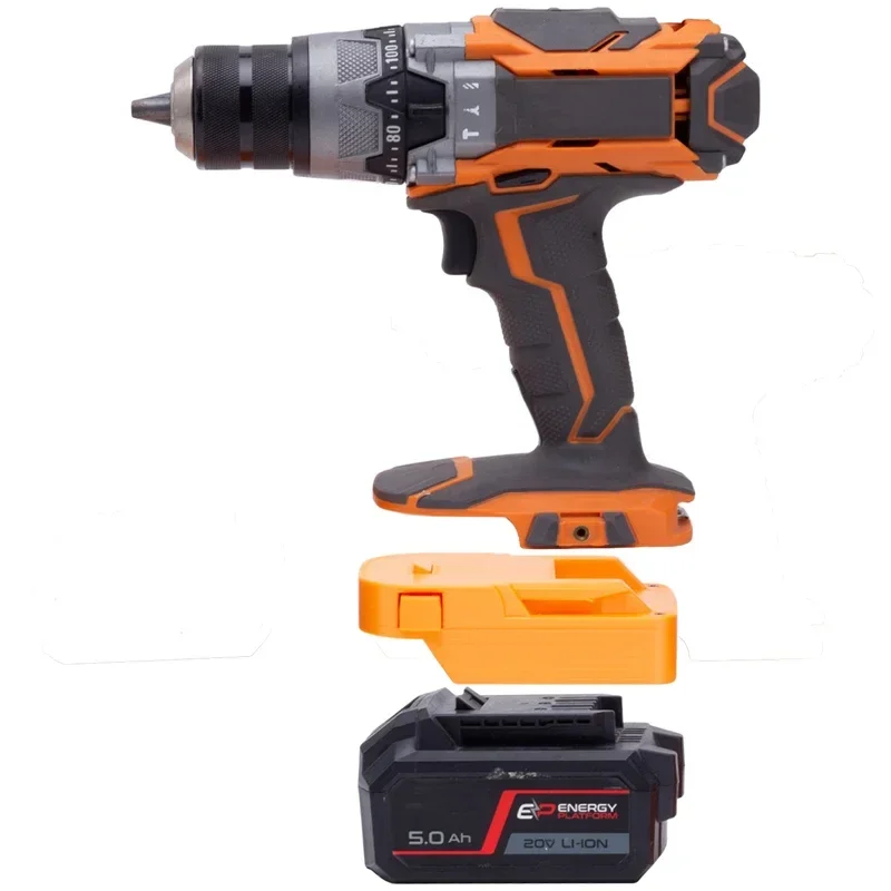 

The Adapter/Converter for SKIL 20V LI-Ion Battery Is Converted To RIDGID/AEG 18V Cordless Electric Drill Power Tool Accessories