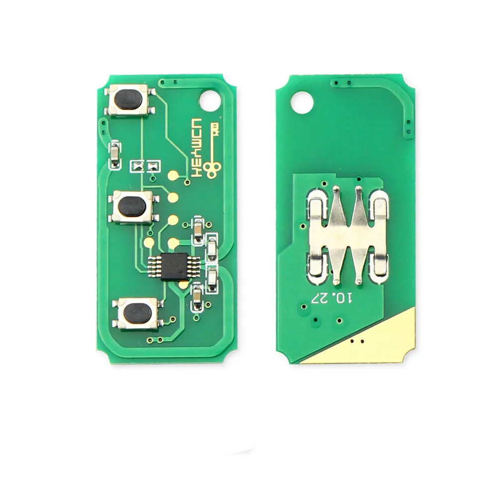 KEYYOU 433mhz Modifeed Car Remote Key DIY for Ford Fusion Focus Mondeo Fiesta Galaxy HU101 Blade Vehicle Flip Key 4D40 4D46 Chip