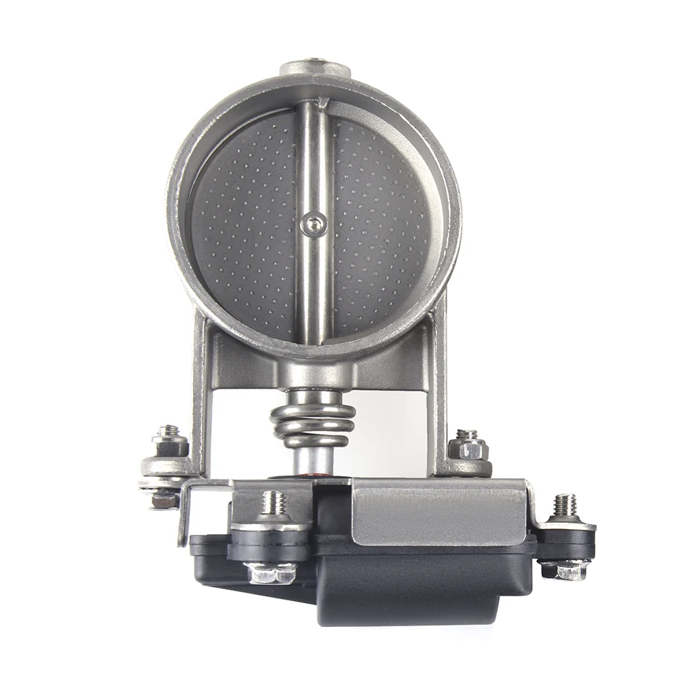 2.5inch SS304 Excellent Sealing Exhaust Cutout Electric Exhaust Control Valve With Button Control Universal