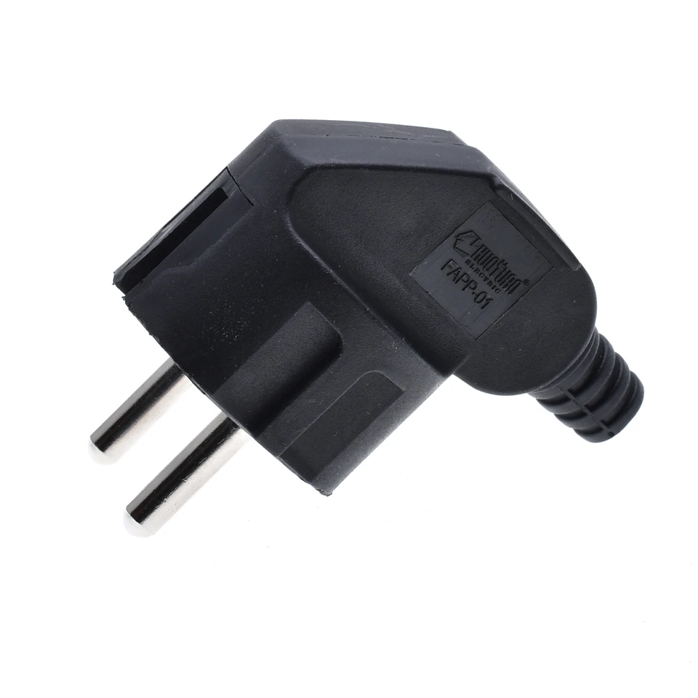 EU Plug Adapter 2.5A/16A 250V Male Replacement Outlets  Electeical Socket Euro Connector For Power Extension Cable