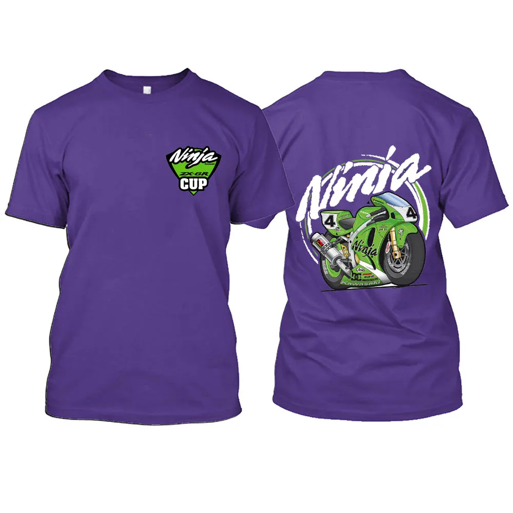 Men Kawasaki Motorcycle Graphic 3D Print T Shirt Summer Quick Drying Breathable High-quality Cool Clothes Man Sports T-shirts 2