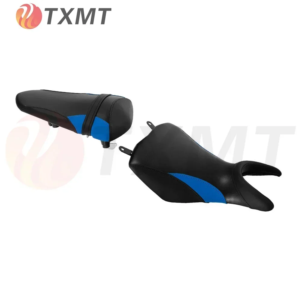 Motorcycle Rear Passenger Seat Front Driver Rider Cushion Pillion for YAM AHA YZF R3 2015 2016 2017 2018 2019 2020 2021 20222023