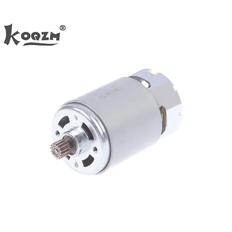 21V RS550 Motor Brushed Motor 14 Teeth Suitable For 4/6 Inch Cordless Mini Logging Saw Chainsaw Power Tool Accessories