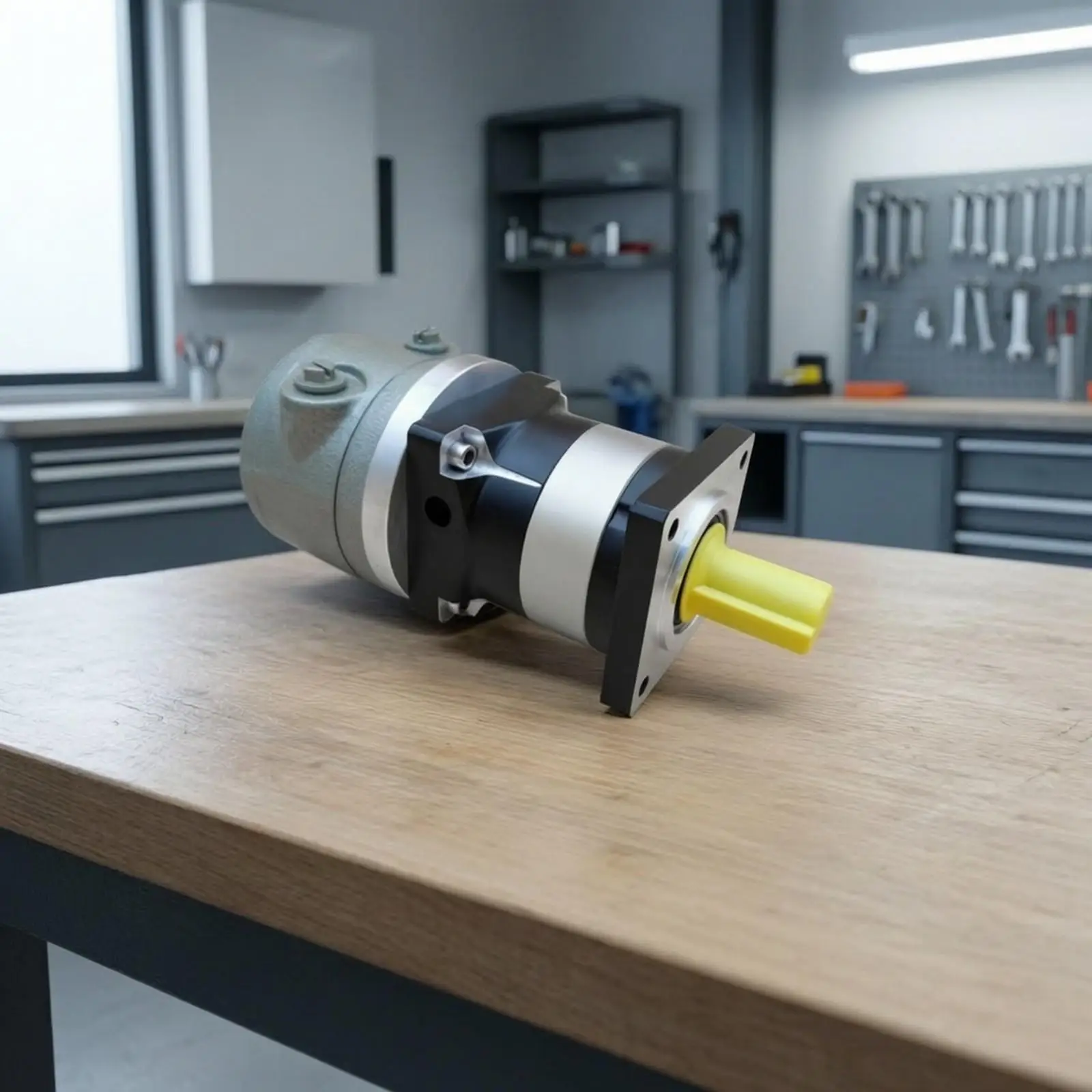 Pneumatic Motor with Planetary Reduction Gearbox High- Explosion- Pneumatic Gearmotor Adjustable-Speed for Industrial Machinery,