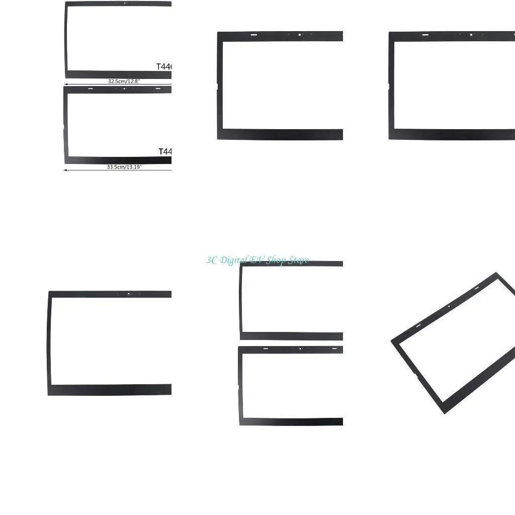 

E74D LCD Bezel Frame Sticker Cover for ThinkPad T440 T440s Laptop Accessories