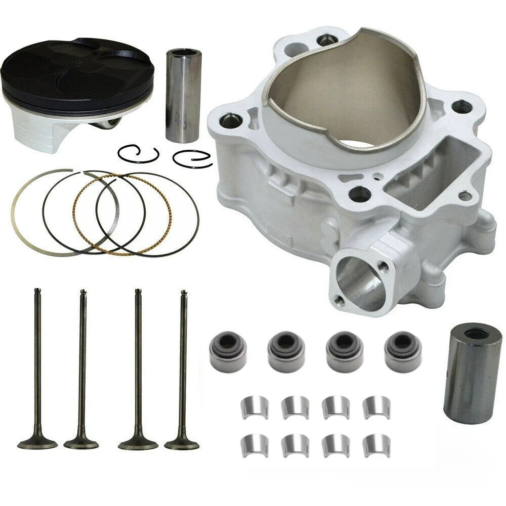 

ДЛЯ Honda CRF 250F 250R 250X CRF250R CRF250X CRF250F ВЫСОКОКАЧЕСТВЕННЫЙ мотоцикл 78 мм Детали двигателя Комплект цилиндров с клапаном 250CC