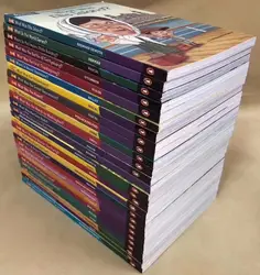Libro de Manga en inglés para niños, serie What Was/donde Is, 27 volúmenes, enciclopedia de historia, 7-12 años