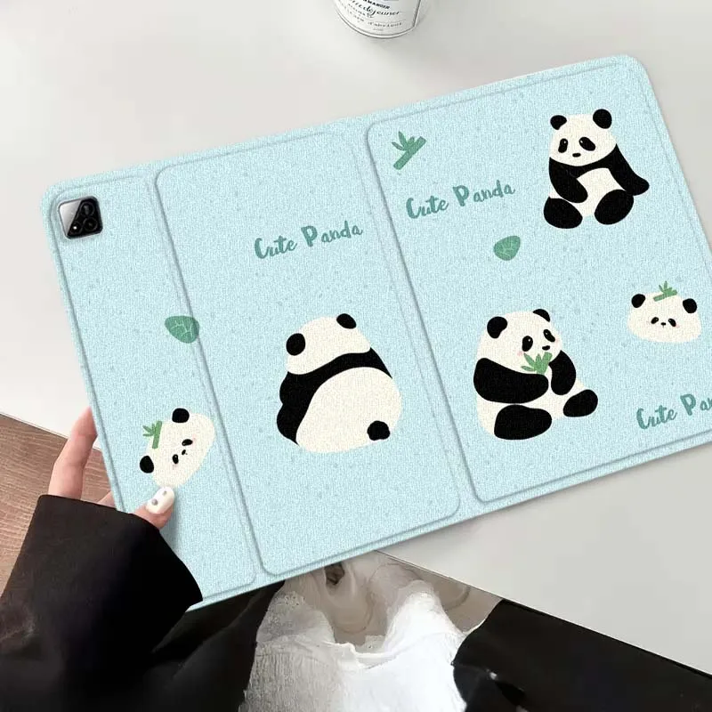 

Animals Panda puppy For Xiaomi Redmi Mi Pad 2 4 5 6 6s 7 8 11 12.5 12.4 11.2 8.7 SE Pro Plus Max Cover Tablet Case