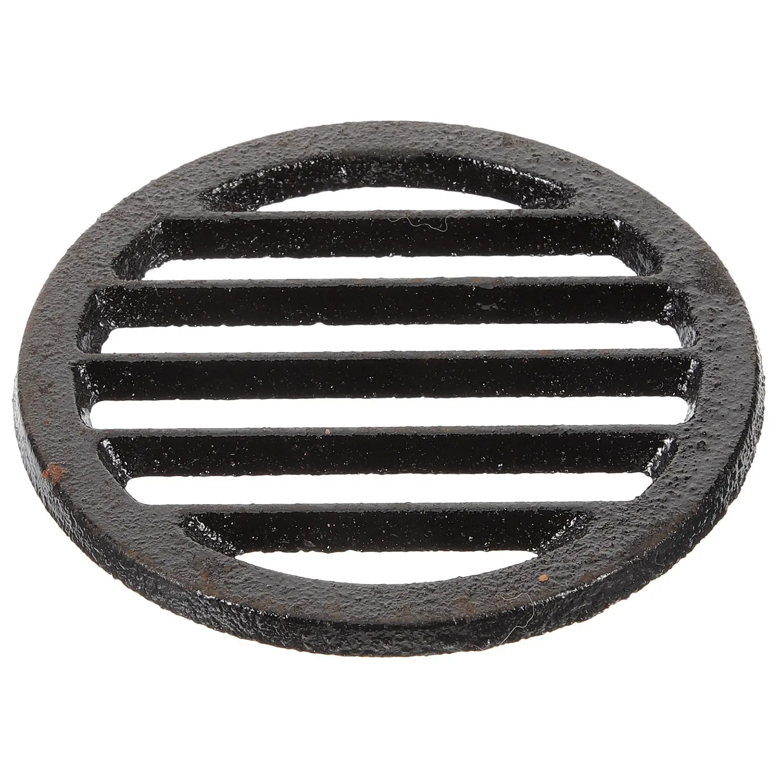 

Cast Iron Floor Drain Cover 10Cm Round Drain Lid for Bathroom Sink Shower Kitchen Garage Basement Outdoor Hair Catcher Anti
