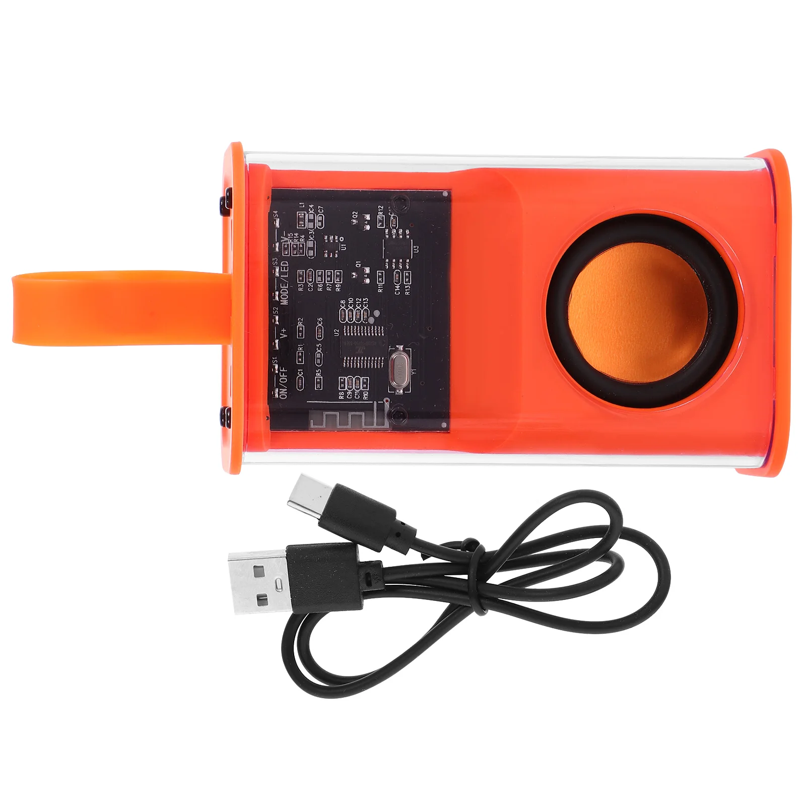 

Wireless Speaker Portable Led Loudspeaker Colorful Lights Bass Stereo Travel Home Music Player Christmas Gift