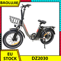 BAOLUJIE DZ2030 Electric Bike 20*4.0 inch Fat Tire E-Bike 500W Motor 48V 13Ah Removable Battery 40km/h Max Speed 35-45km Range