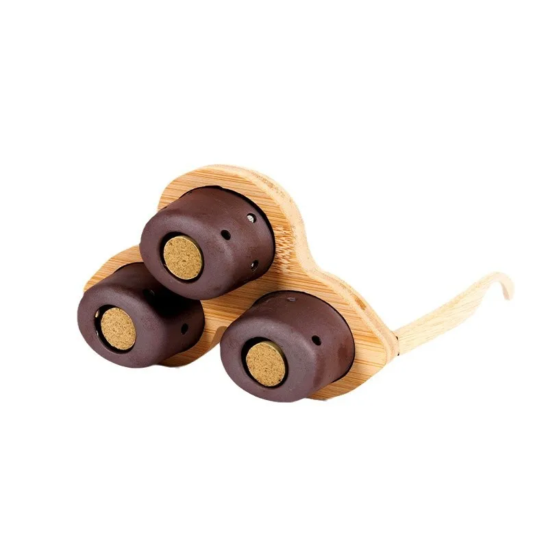 

Многоразовое терапевтическое устройство для паровой моксотерапии глаз с травами - Массажер для глаз с пурпурной глиной и моксой для снятия сухости и усталости глаз