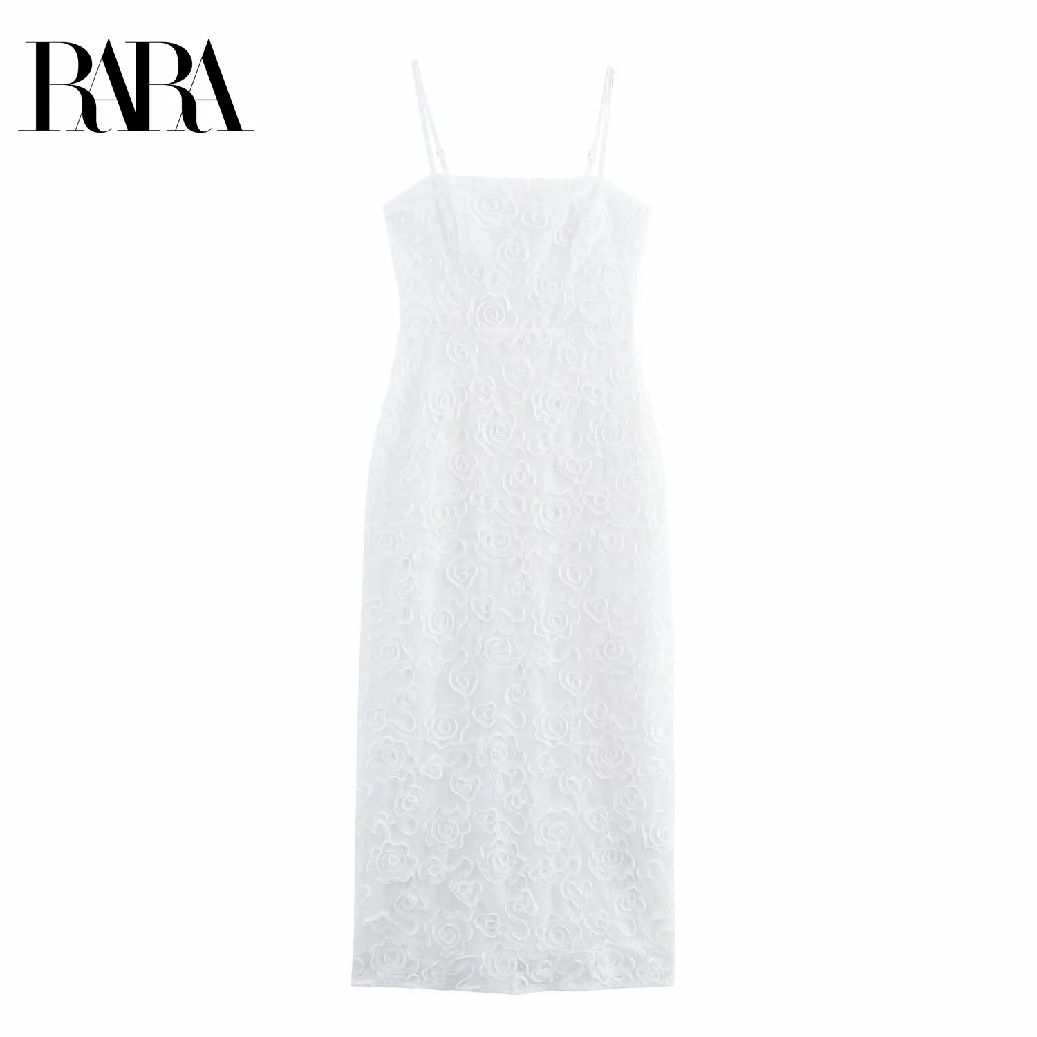 

RARA2025 new summer women's clothing holiday style fashion temperament simple versatile sexy slim suspender long skirt