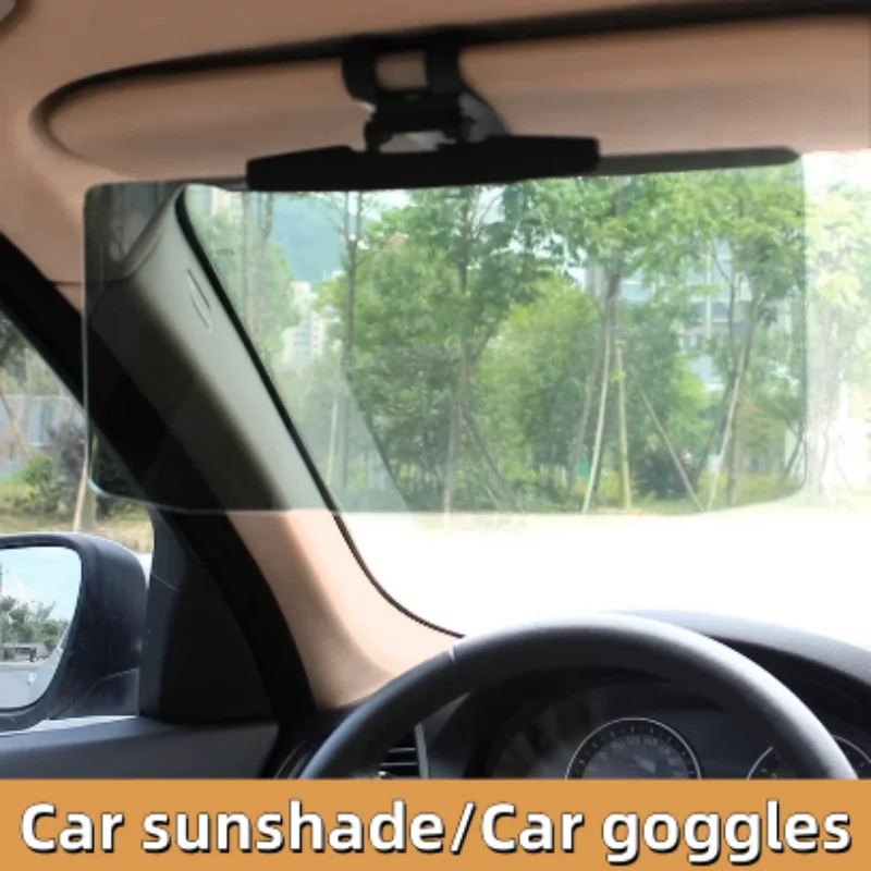 Car Goggles Adjustable Anti Glare Sunshade Polarized Anti Glare Clear Vision Universal RRotating Accessories For Car Sunshades