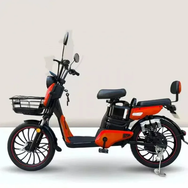 High-end Electric City Bike For Two | Modern And Stylish E-Bike For Comfortle Urban Commuting
