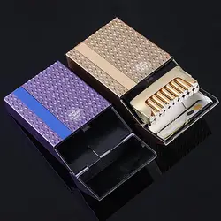 Portable Extended Cigarette Case Hand Roll Cigarettes Holder Storage Container Box For Holding 20 Cigars Cigarette Accessories