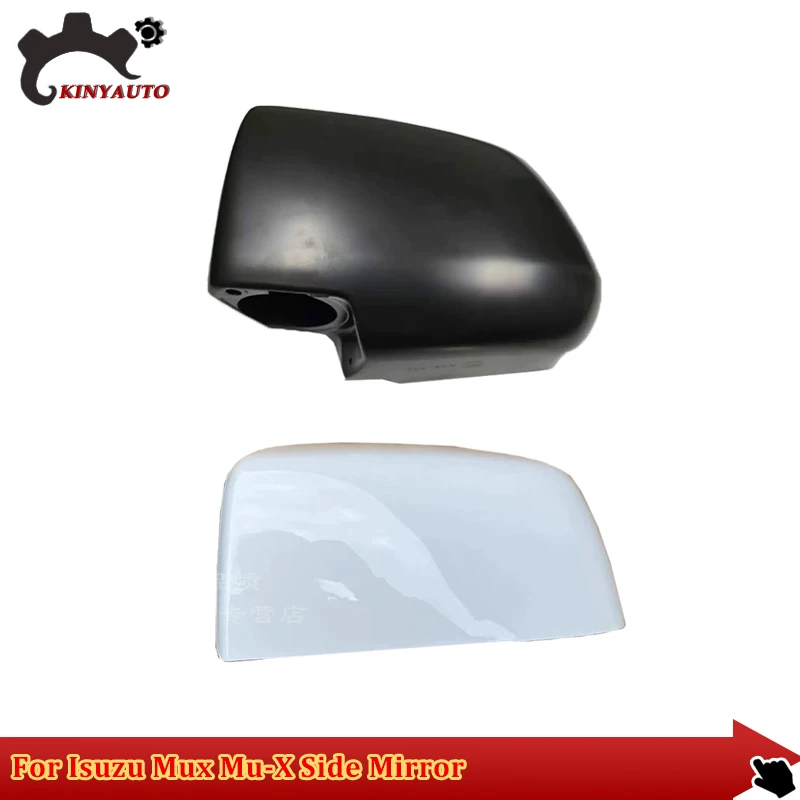 For Isuzu Mux Mu-X   Side Mirror External Mirror Rearview Mirror Assembly Lens Turn Signal Shell Lower Shell Frame Cover