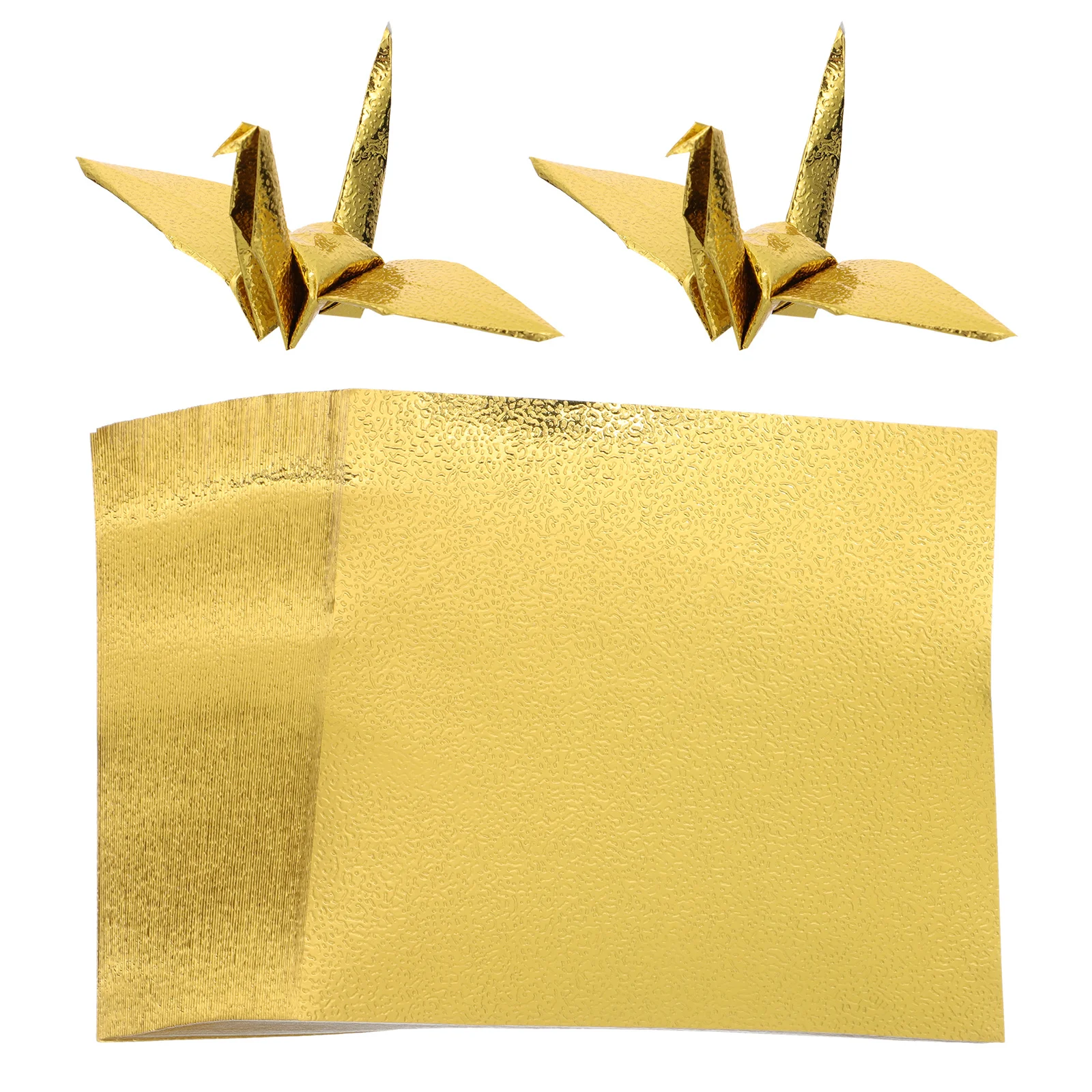 100Pcs DIY Origami Paper Square Foldable Paper for Handicraft Art School Projects Parent Child Interaction Brain Development