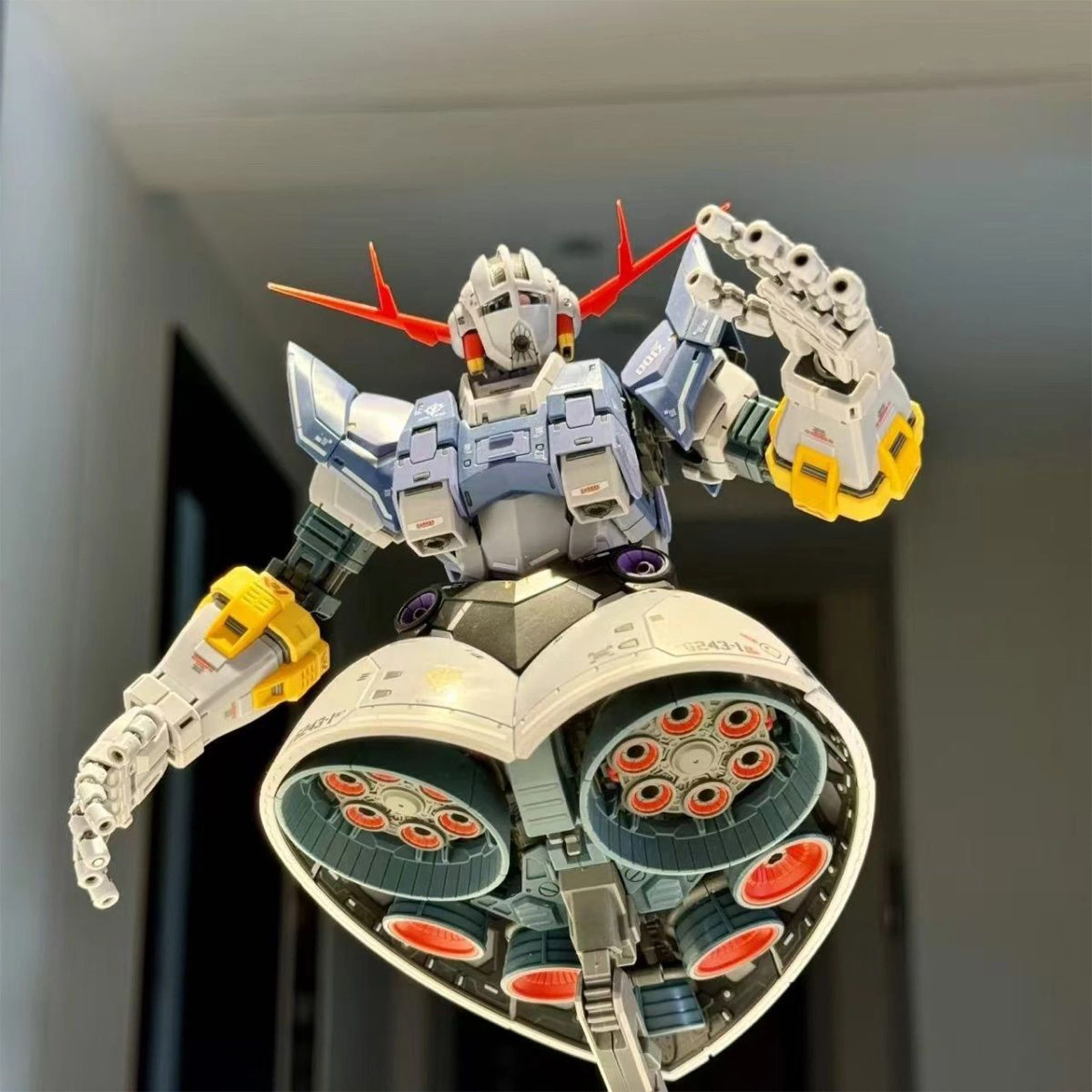 

A Baoa Qu Model Mg Zeong Zhanshenhao 1/100 Scale Assembly Model Kit Mecha Model Action Figures Msn-02 Anime Figures Pvc Toys