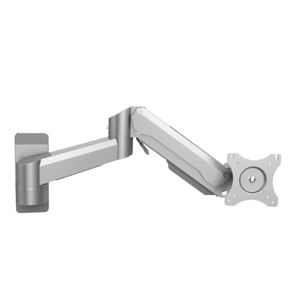 Ergonomic Aluminum Stand Dual Desktop Arm Spring Automatic Bracket Adjus Swiel 90 Degree Tilt New Product