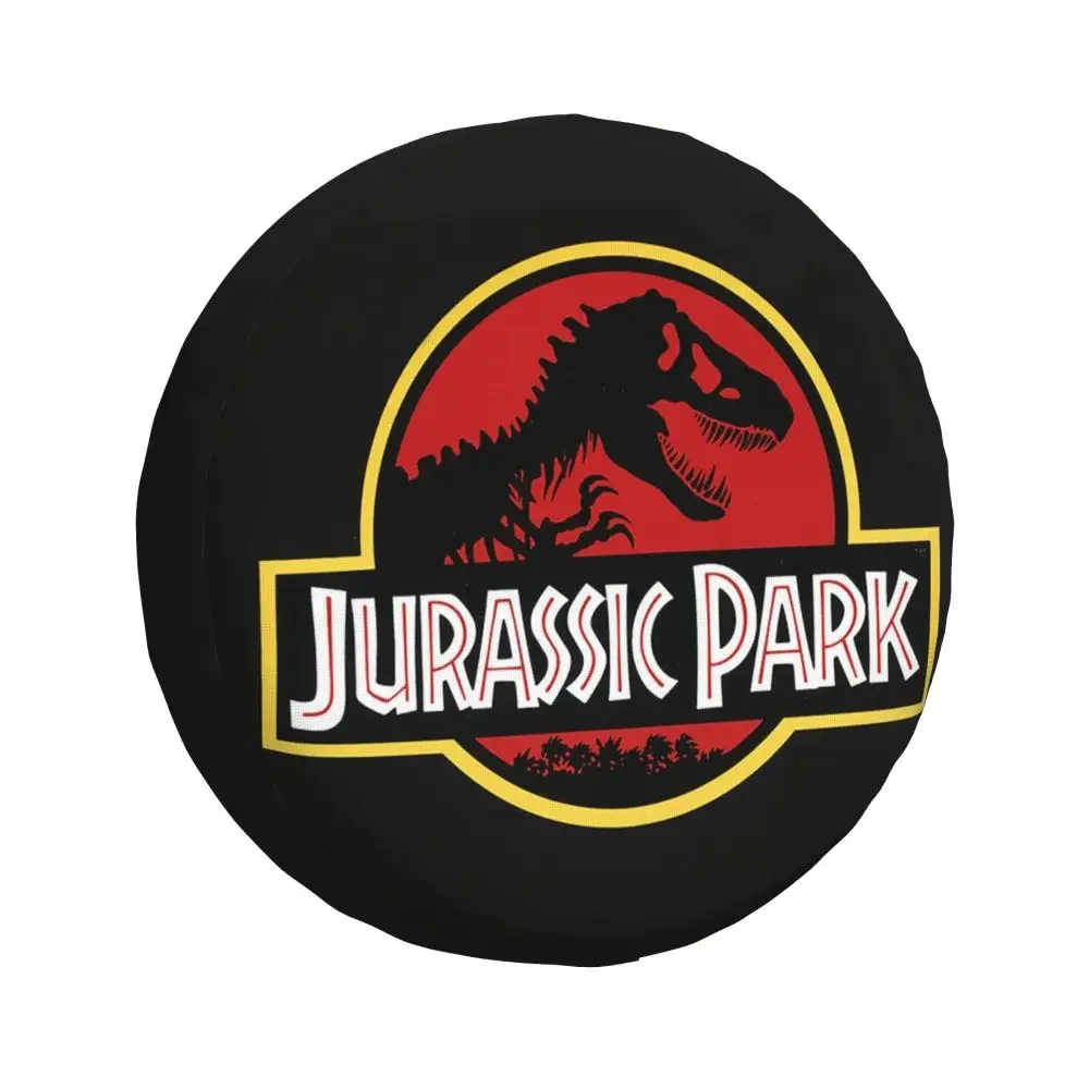Maßgefertigter Jurassic Park Reserverad-Schutz 4WD 4x4 RV Sci-Fi Dinosaurier für Toyota RAV4 Prado 14" 15" 16" 17" Zoll – Detail 1