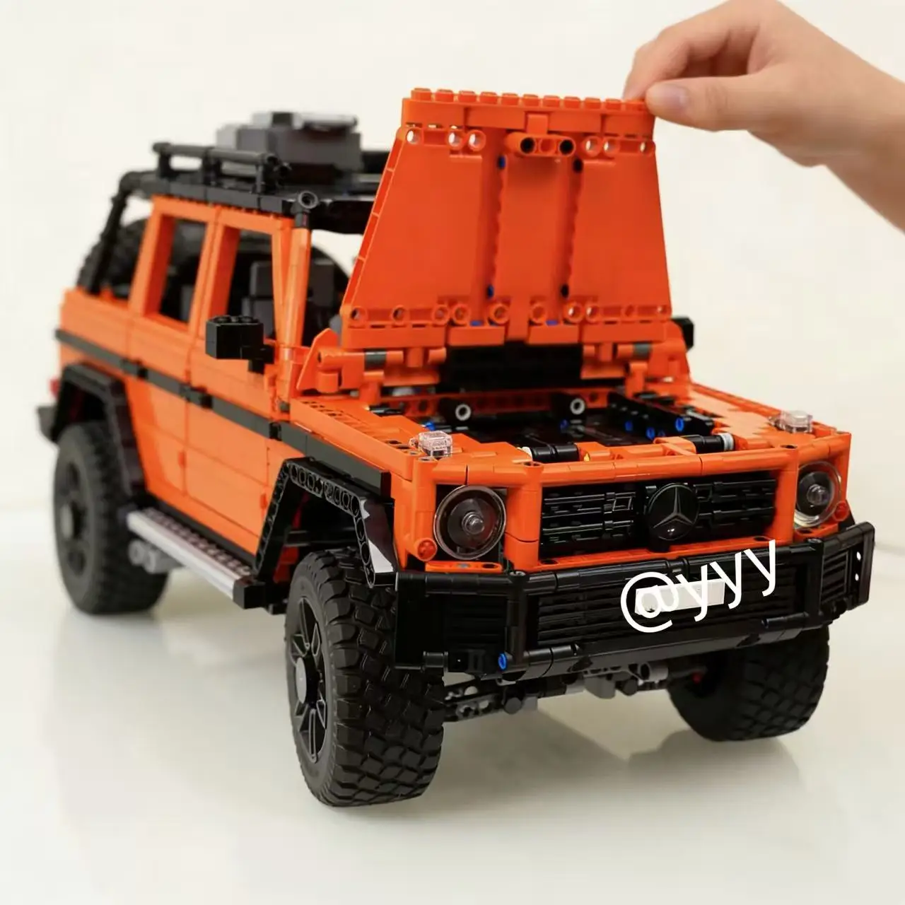 

Новый/большой роскошный внедорожник G, гоночный автомобиль, конструктор, коллекционная игрушка, подарок на день рождения/Рождество для детей и взрослых