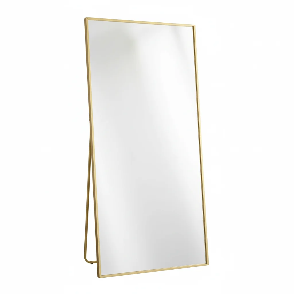 مرآة واقفة بطول كامل مقاس 71 × 26 بوصة، مرآة أرضية حديثة لغرفة النوم، ديكور أنيق للاستخدام اليومي #1